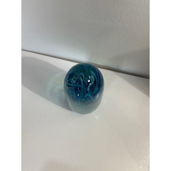 Bill Slade Studio Glass Paperweight, Bullet Series, Signed Art Glass - Picture 4 of 6